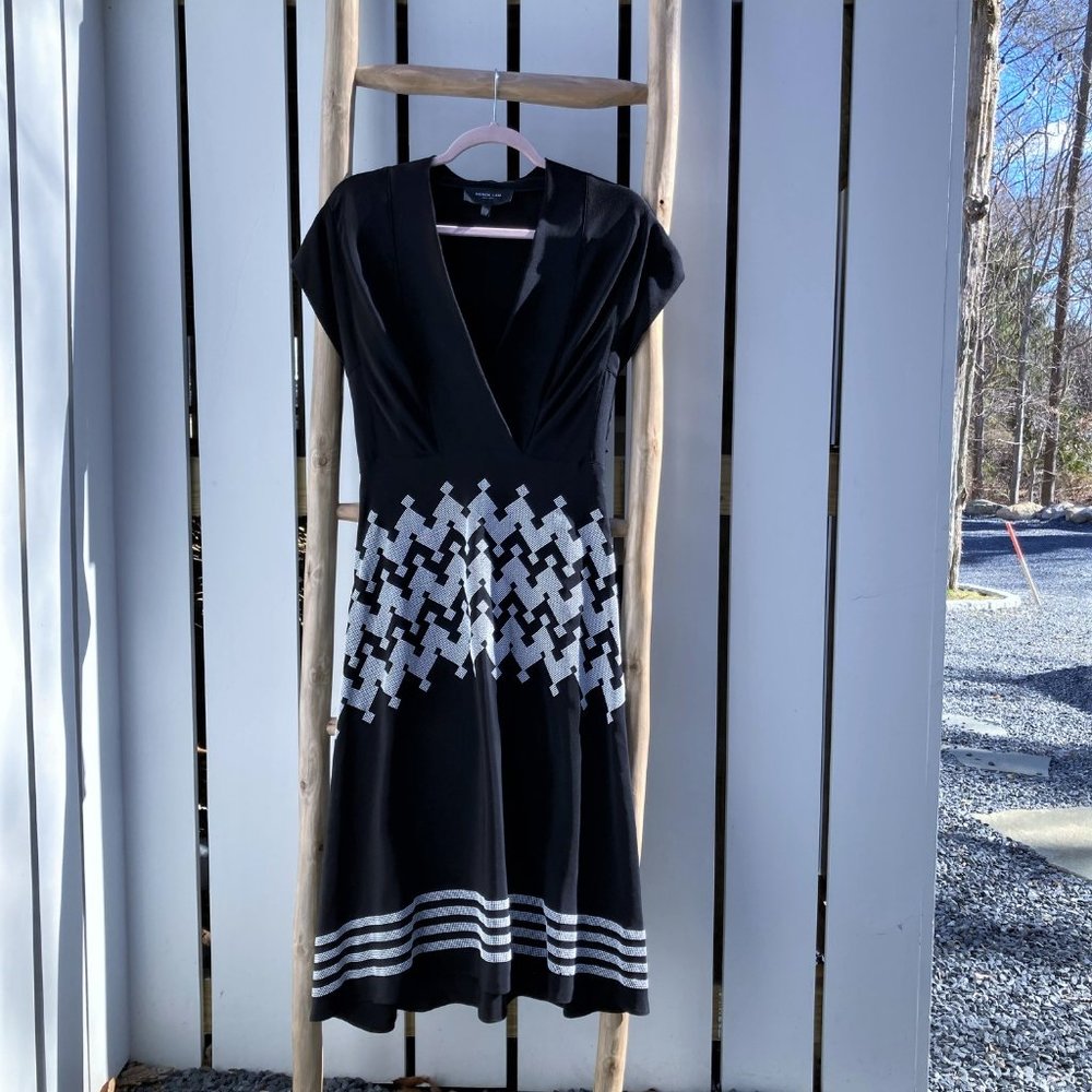 Derek Lam New York Black Silk Dress, Size 4